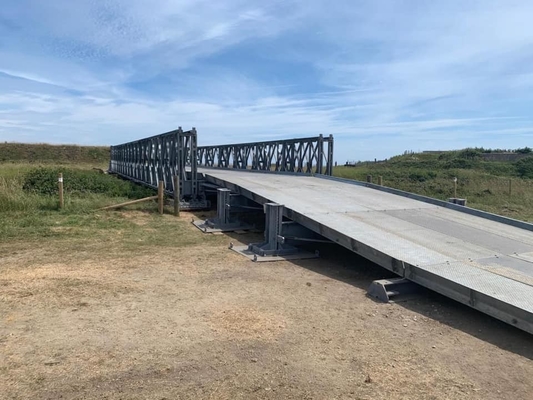 LSB S460J0 Military Bailey Bridge Heavy Load Galvanized 12m Ramp