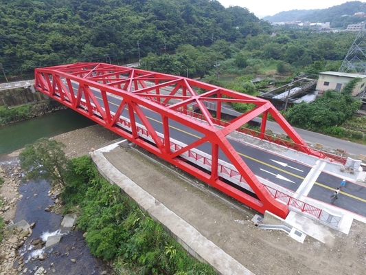 Steel Truss Bridge Long Span Bidge Large Span Heavy Load Permanent Steel Bridge