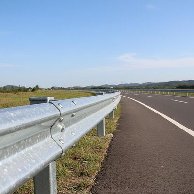 Hot-dip Galvanized Highway Guardrail M180 with W-beam Shape and 80cm Height for Enhanced Road Safety