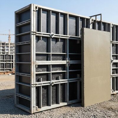 Reusable Without Deformation Steel Reinforced Formwork with Smooth Concrete Surface Finish and High Load-bearing Capacity