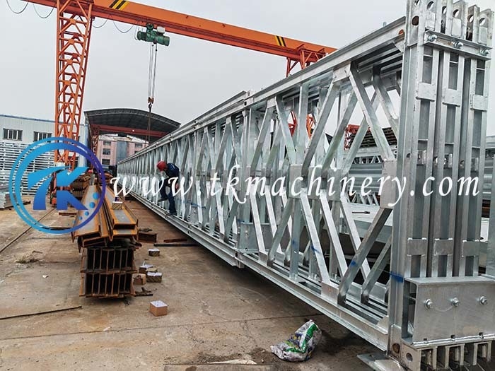 TK450 Universial Bridge S460J0 BS5400 HA+20HB Extra Wide Heavy Load Bailey Bridge Long Span