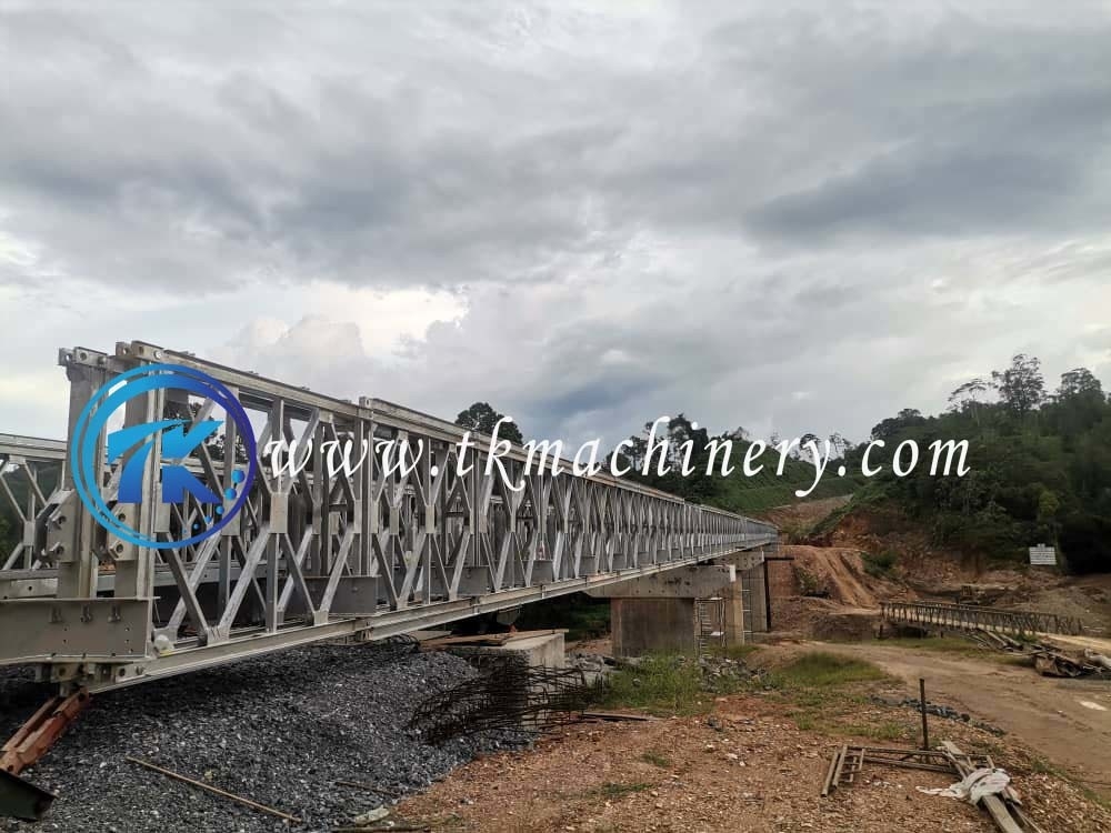 ZB200 Compact 200 S460J0 BS5400 HA+20HB Extra Wide Heavy Load Bailey Bridge
