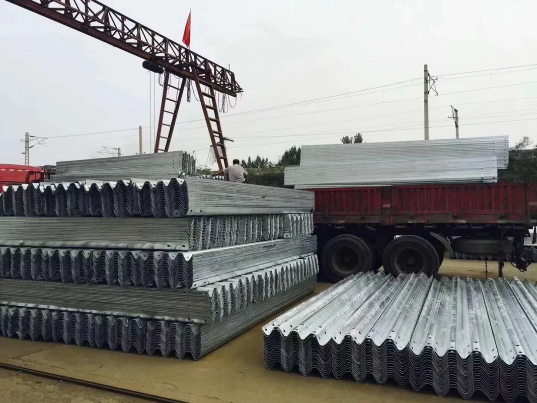 Flexible W Beam Road Guardrails For Easy Installation And Maintenance