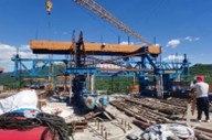 Construction Steel Formwork Cantilever Forming Traveller