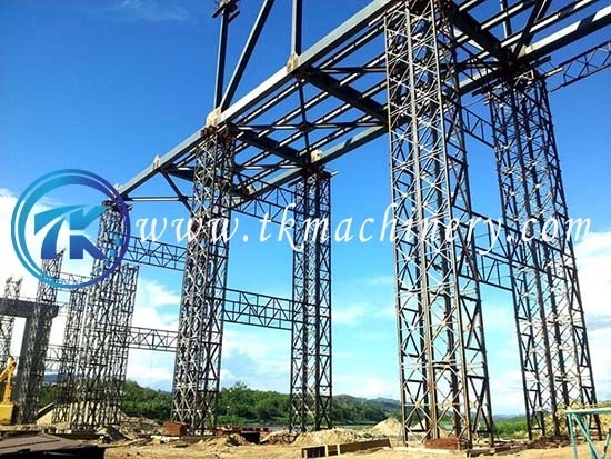 Lightweight Steel Truss Bridge for Easy Transportation and Assembly