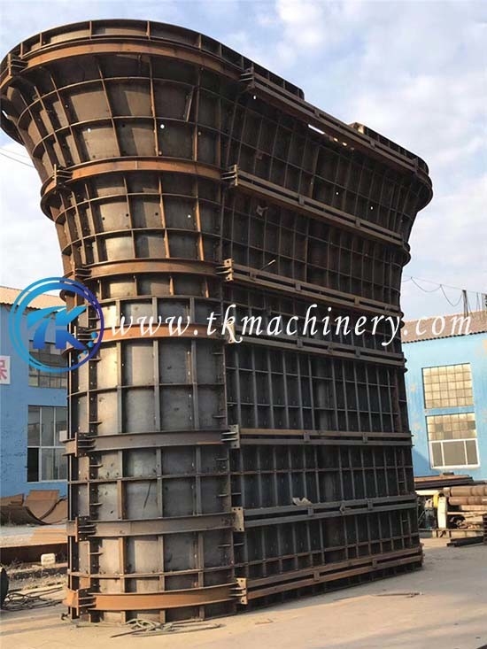 Steel Formwork Shuttering Panels For Walls Columns Bridge Piers Tunnels