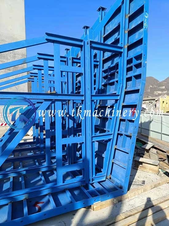 Construction Cantilever Climbing Steel Formwork For Dam Pier Anchor Retaining Wall Tunnel And Basement