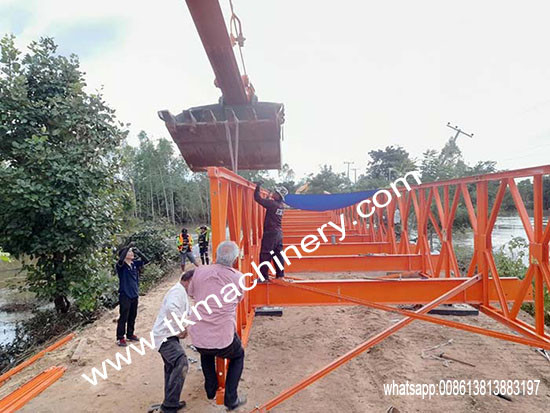 Emergency Steel Disaster Bridge Truss Rescue Bridge Compact 200 ZB200