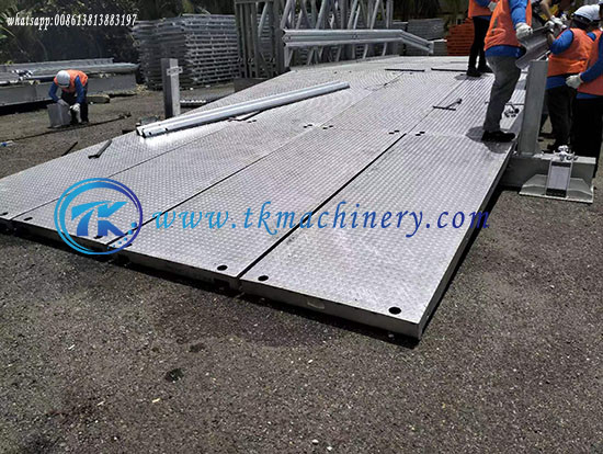 Bailey Bridge Logistical Support Bridge S460N Military Bridge MLC110 Wheeled Load 12m Ramp Ramp