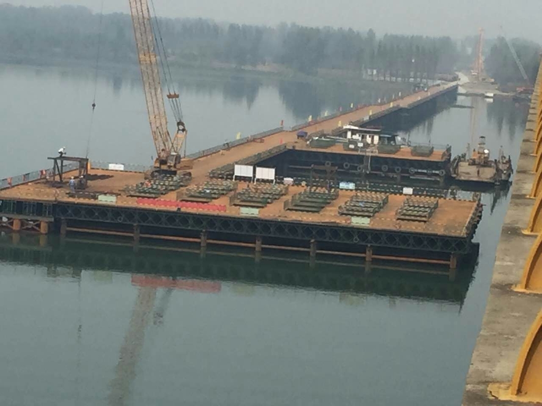 Bailey Bridge Construction Platform Temporary Steel Bridge