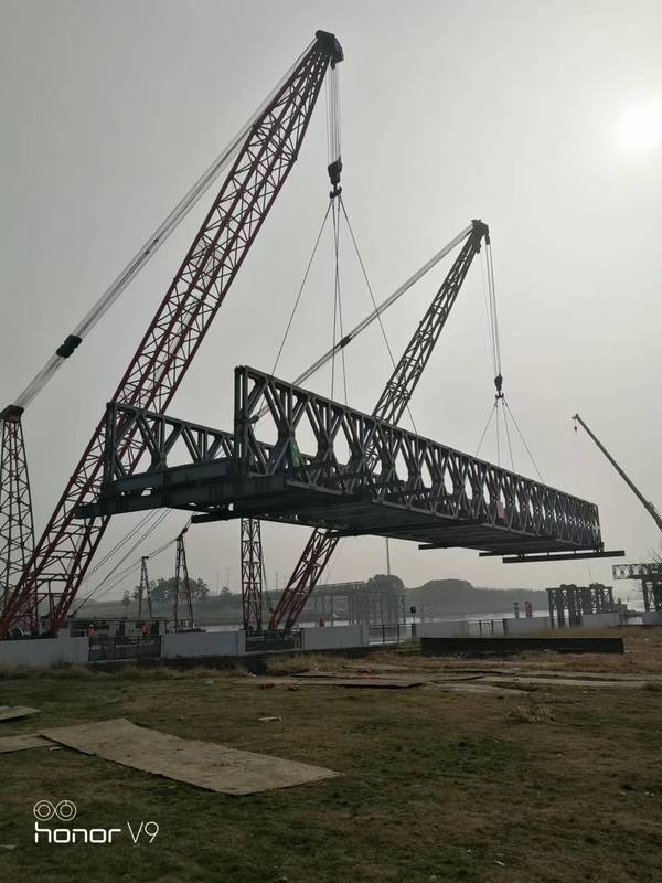 HA Load Modular Steel Bridge，Heavy Load, Single or Double Lane ，CD450 ,Delta Bridge