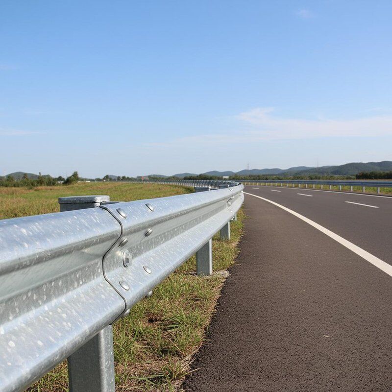 Hot-dip Galvanized Highway Guardrail M180 with W-beam Shape and 80cm Height for Enhanced Road Safety