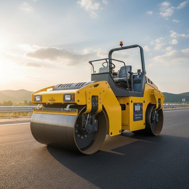 Road Construction Machinery with 2800-5500vpn Vibrating Frequency, 800mm Drum Diameter, and 4m-20m/min Working Speed for Efficient Roadway Construction