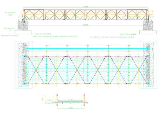Steel Bailey Bridge Footway Bridge Compact 100 Bailey Single Lane ...